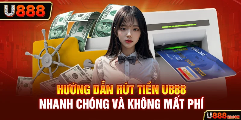 Hướng dẫn rút tiền U888 chỉ trong 3 phút 