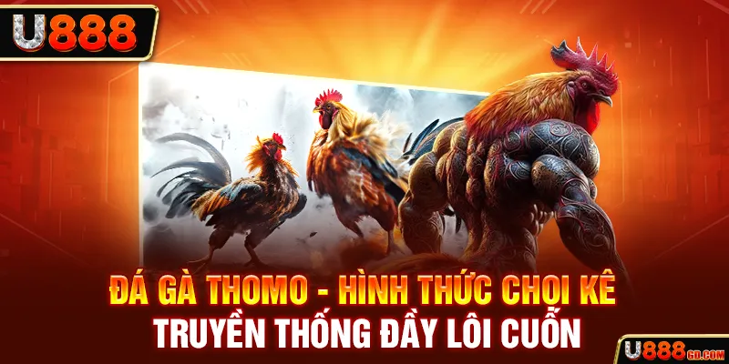 Đá gà Thomo - Hình thức chọi kê truyền thống đầy lôi cuốn