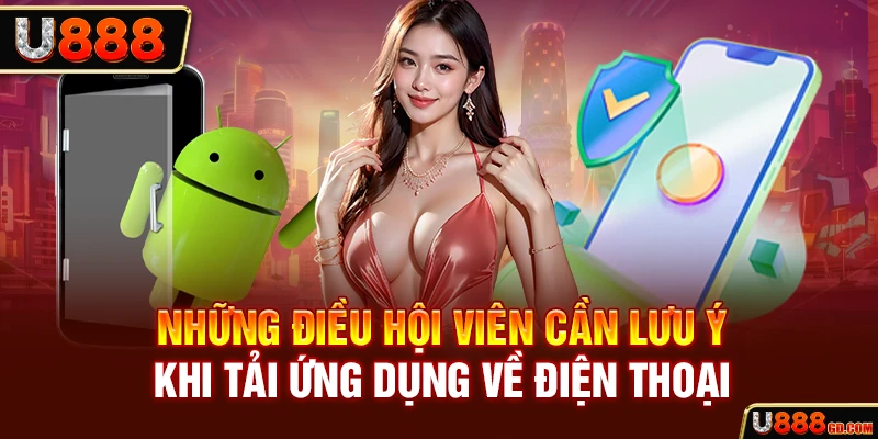 Những điều hội viên cần chú ý khi tải app U888